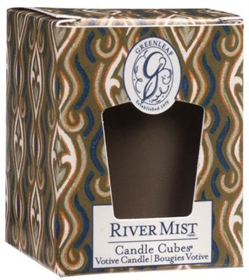 River Mist Greenleaf Votive Candle